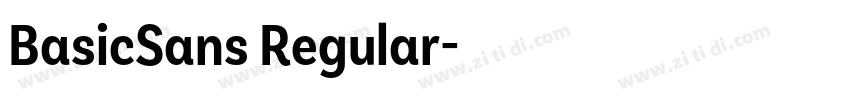 BasicSans Regular字体转换